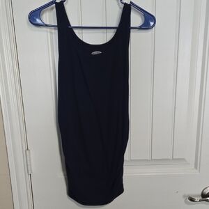 Old Navy Maternity Navy Blue Sleeveless Top